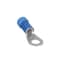 Panduit Ring Terminal, 5/16 in Stud Size, 6 AWG, 600 V, Vinyl Insulated, Blue, 200 PK PV6-56R-T - alternate 1